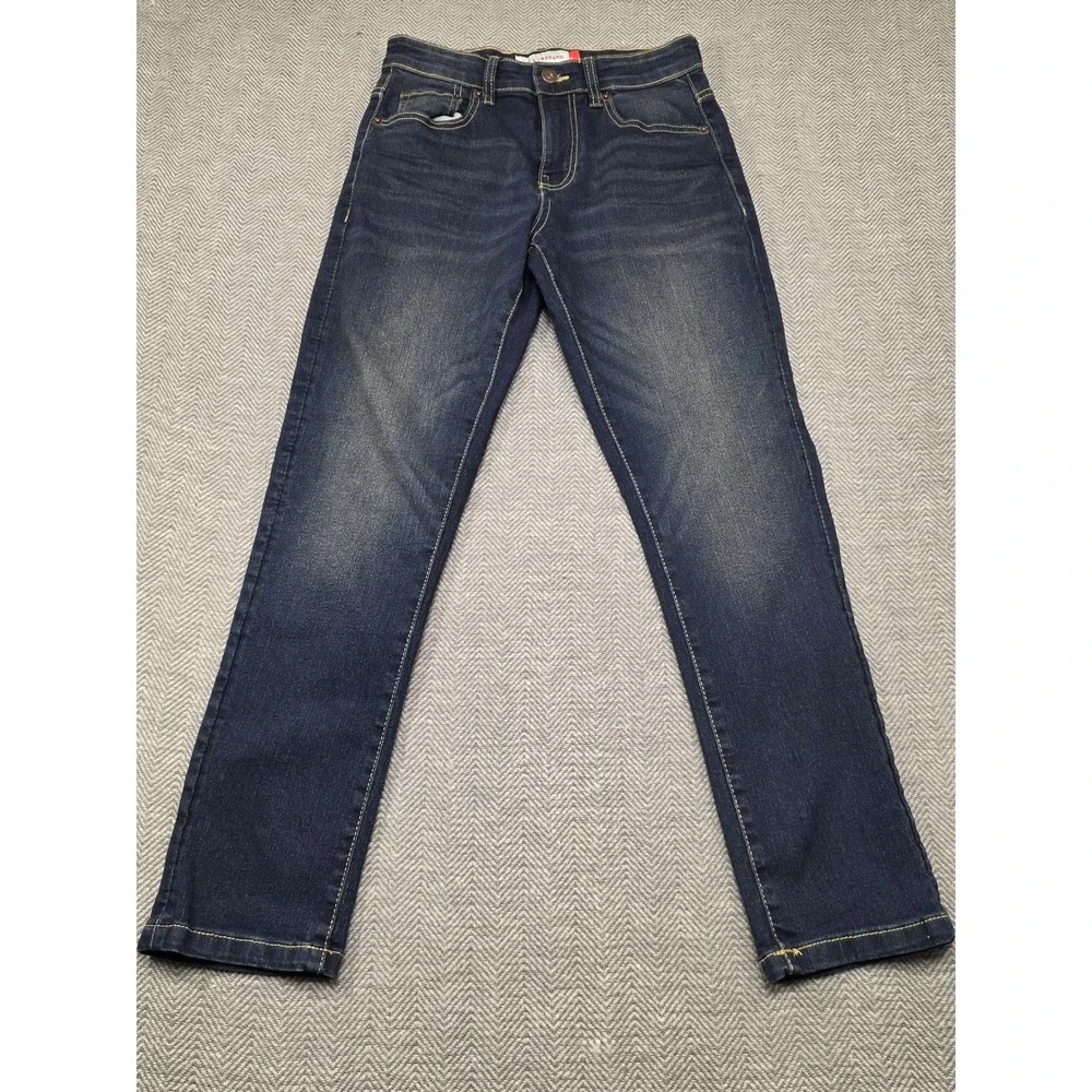 Lucky Brand Women Jeans Straight Droit Dark‎ Wash Size 12